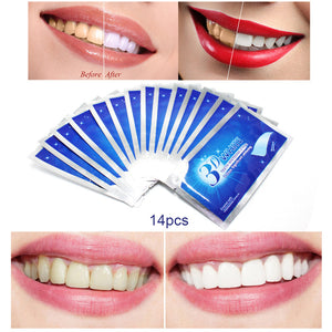3D White Gel Teeth Whitening Strips