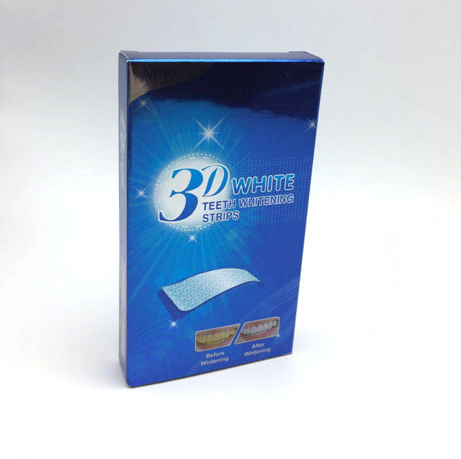 3D White Gel Teeth Whitening Strips