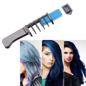 Instant Hair Chalk Comb [6 pieces]