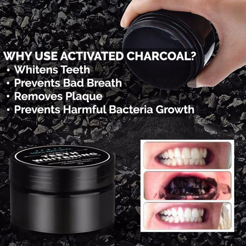 Natural Teeth Whitening Charcoal Powder